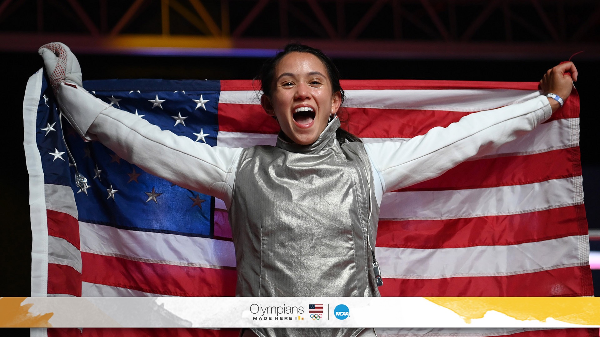 Defending Olympic gold medalist fencer Lee Kiefer has ‘secret weapon’