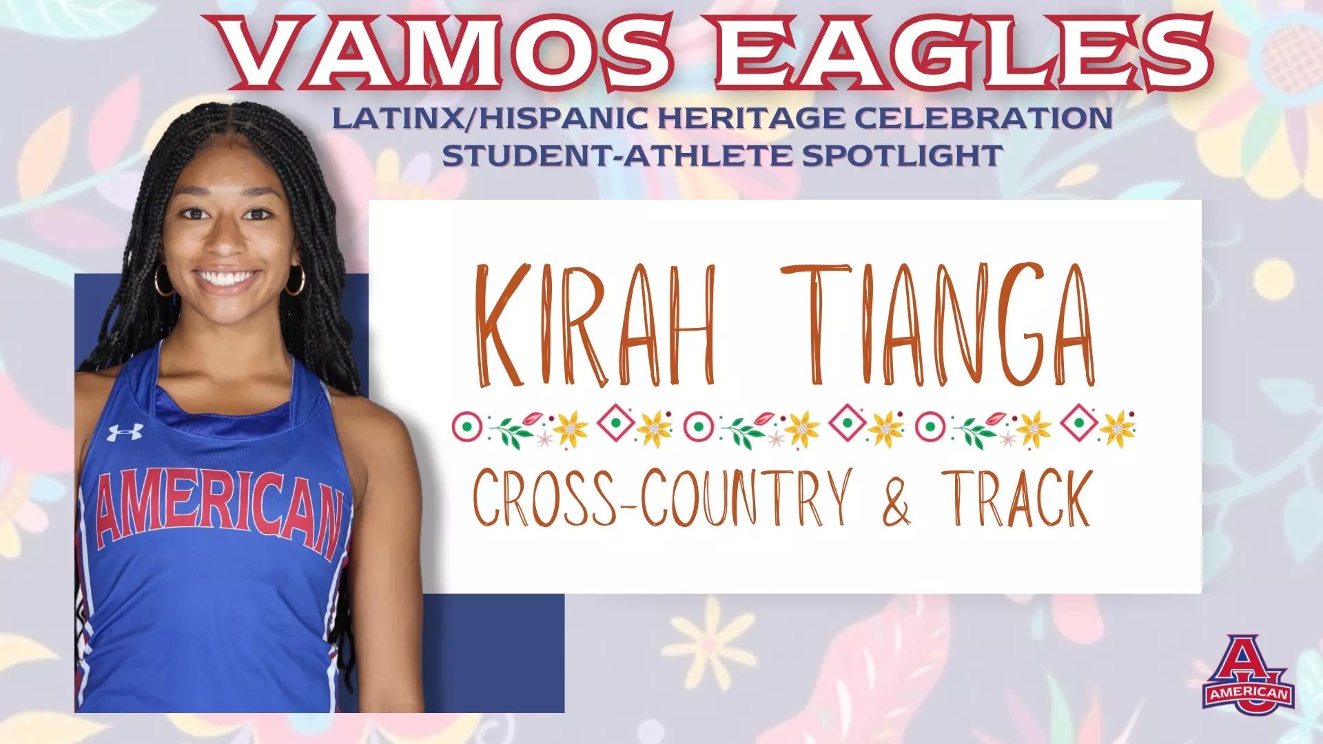 Kirah Tianga Celebrates Hispanic Heritage Month through Cross Country and Culture