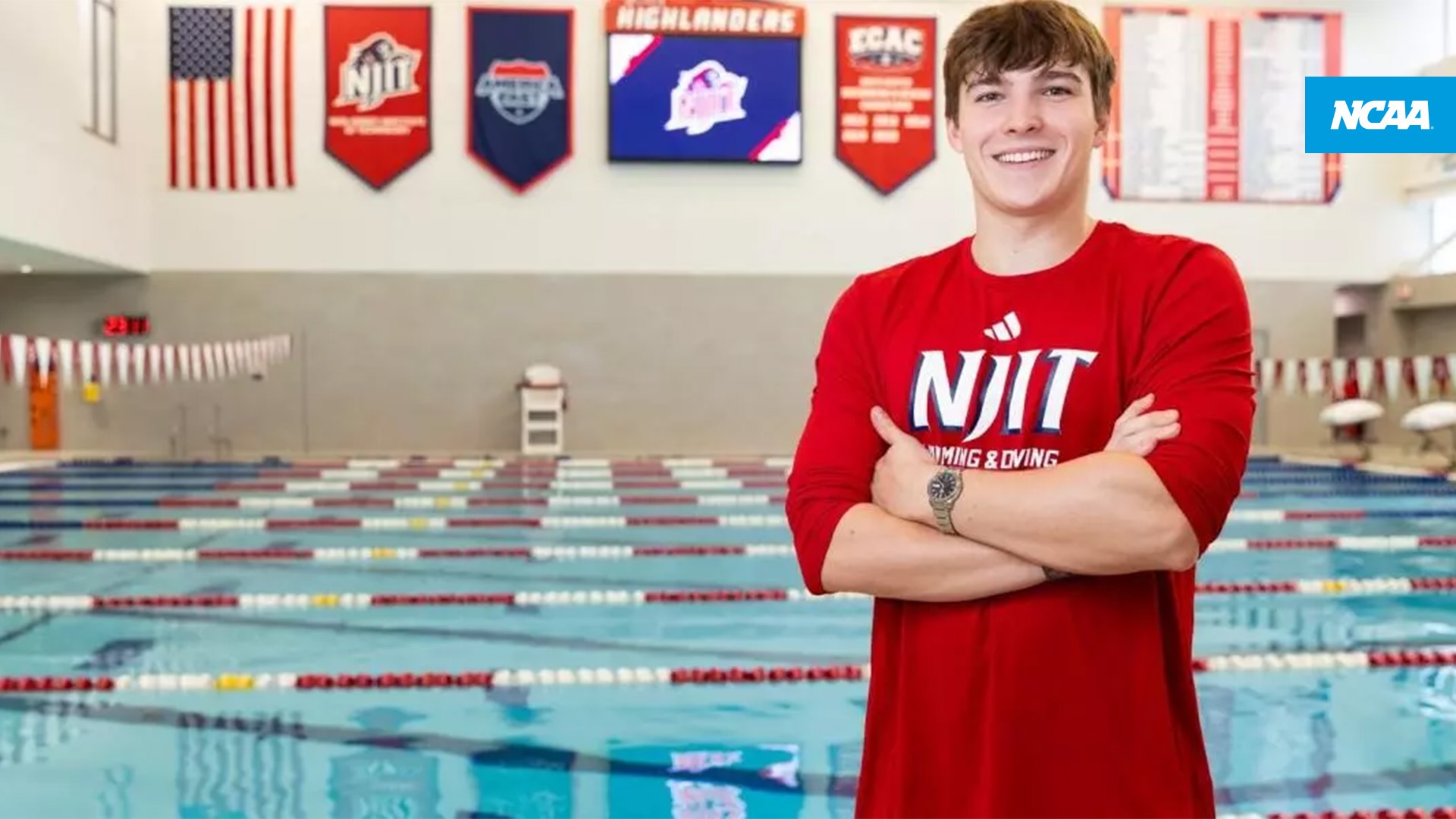 Pressure Is a Privilege: NJIT Swim Captain Zac Kuzak on Scholarships, Success and Paying It Forward