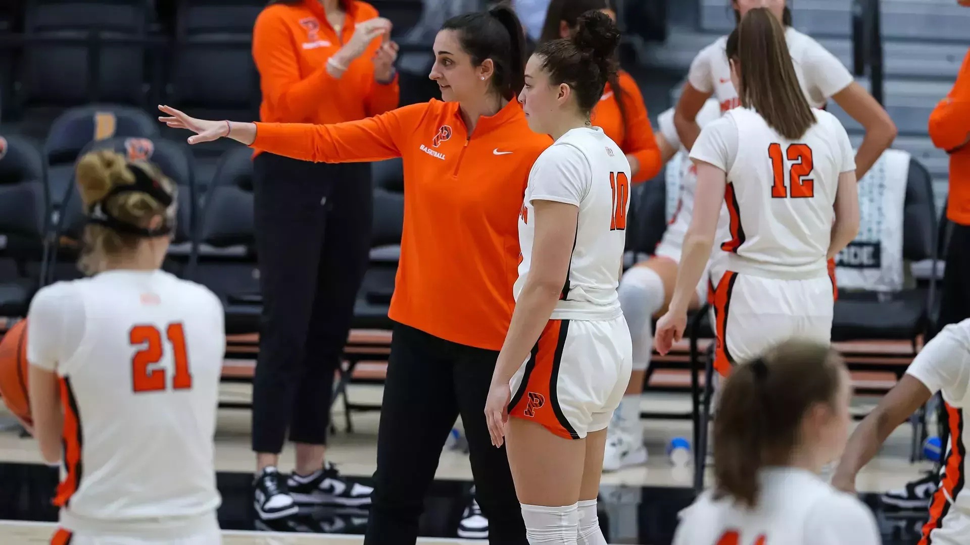 Lauren Gosselin is entering her seventh season on the Princeton women's basketball coaching staff. (Photo courtesy of Princeton)