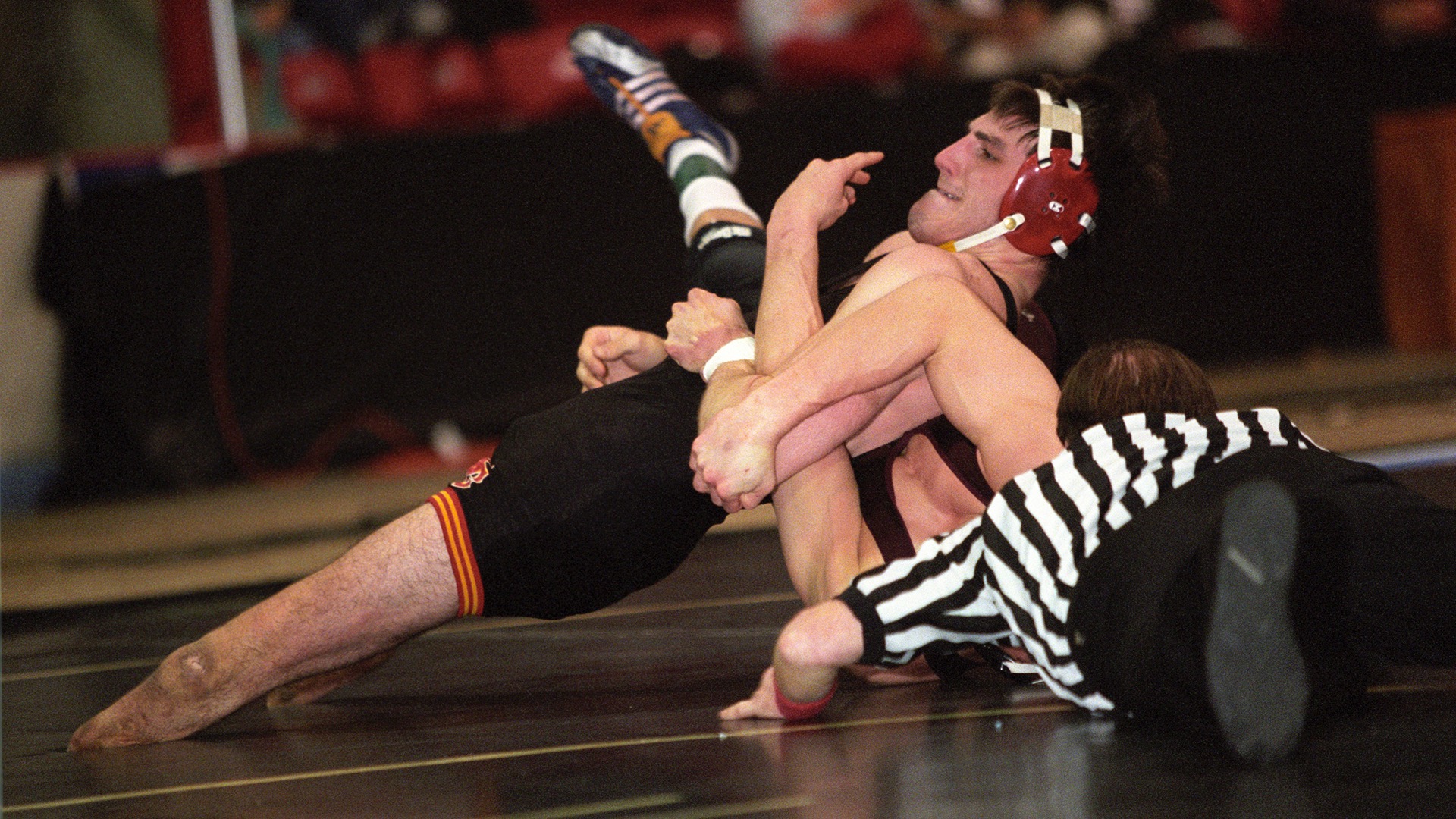 In 2001, Simpson wrestler Nick Ackerman was named a co-winner for the Hodge Trophy, the sport's highest individual honor. Ackerman accomplished it all without legs. Now, Ackerman mentors young amputees and works in prosthetic fittings.