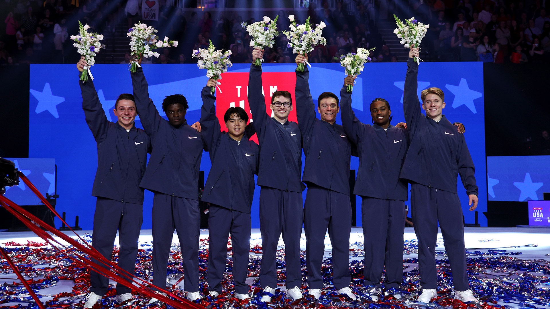 Malone will represent Team USA as a member of the men's gymnastics team in Paris this summer.