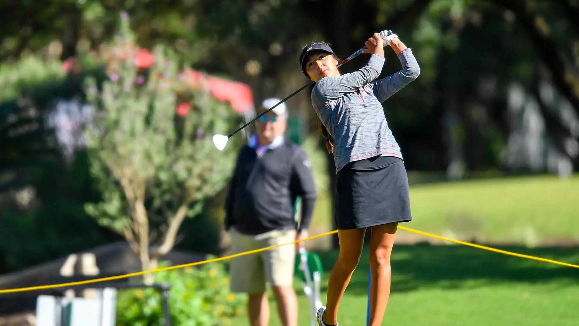 Former Texas Tech standout Gabby Lemieux, of Shoshone-Paiute heritage, became the first Native American to compete in the U.S. Women's Open in 2022. (Photo courtesy of Texas Tech)