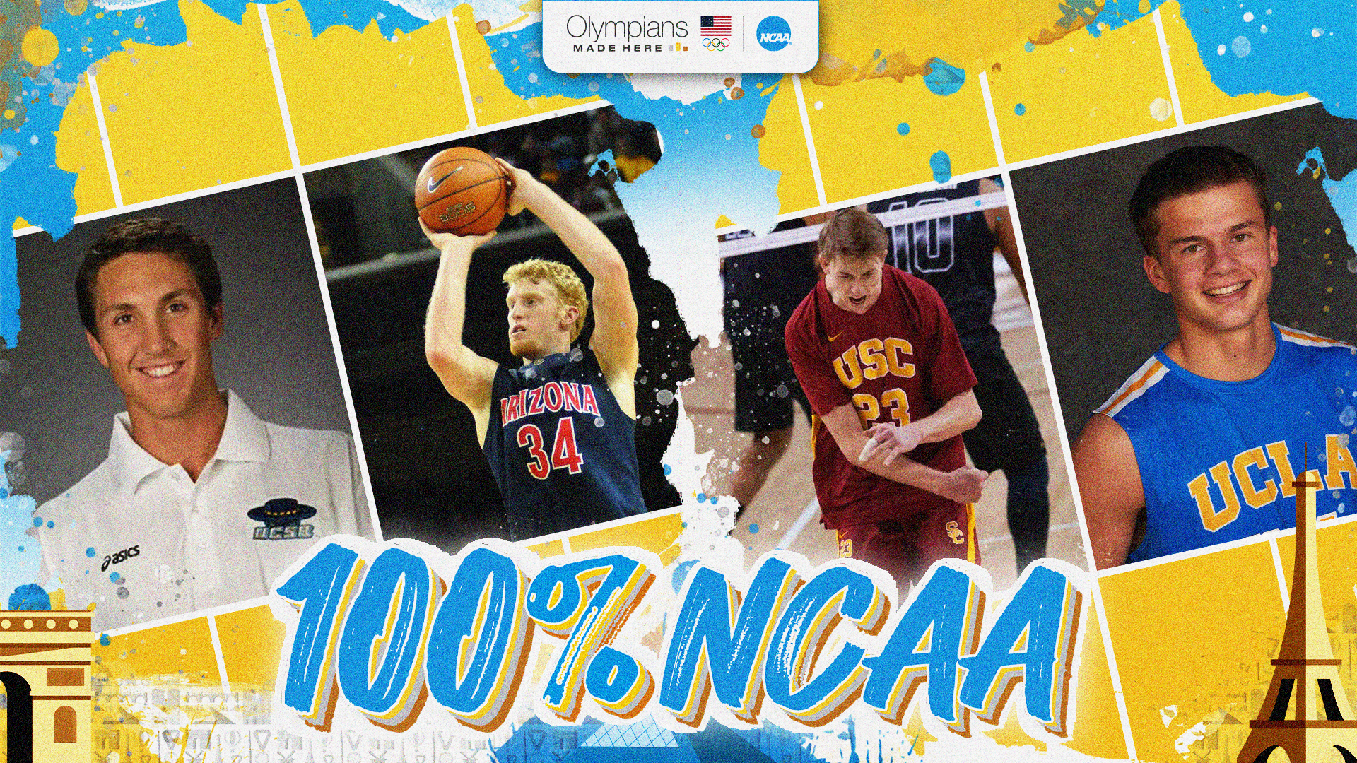 100% NCAA: Team USA men’s beach volleyball
