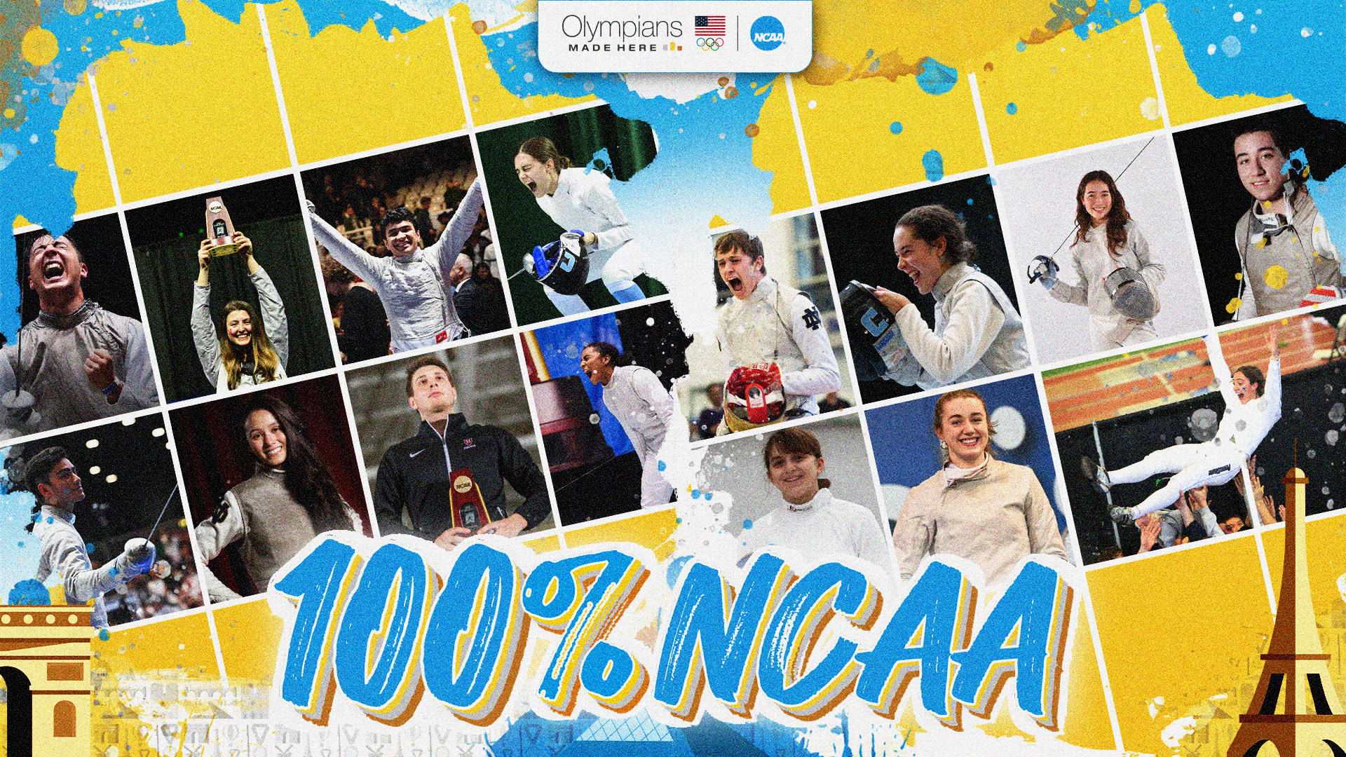 100% NCAA: Team USA fencing