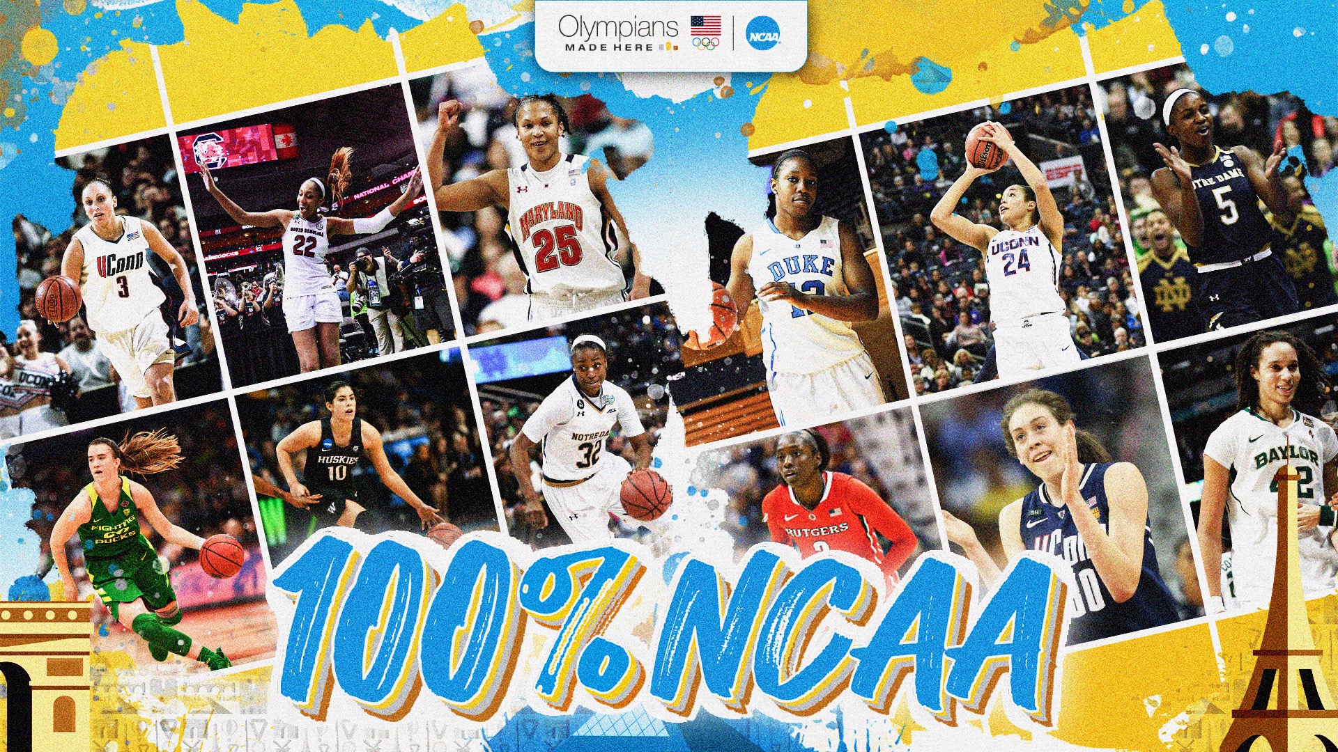 100% NCAA: Meet the U.S. 5x5 Women’s Basketball Team