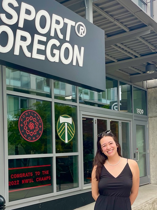 Natasha Reyes began working at Sport Oregon in June 2023 as a sports tourism services manager. (Photo courtesy of Natasha Reyes)