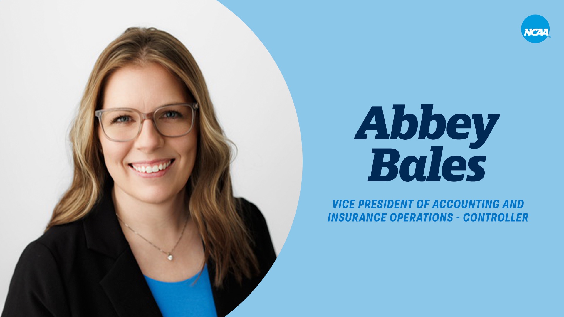 Abbey Bales named NCAA vice president of accounting and insurance operations/controller