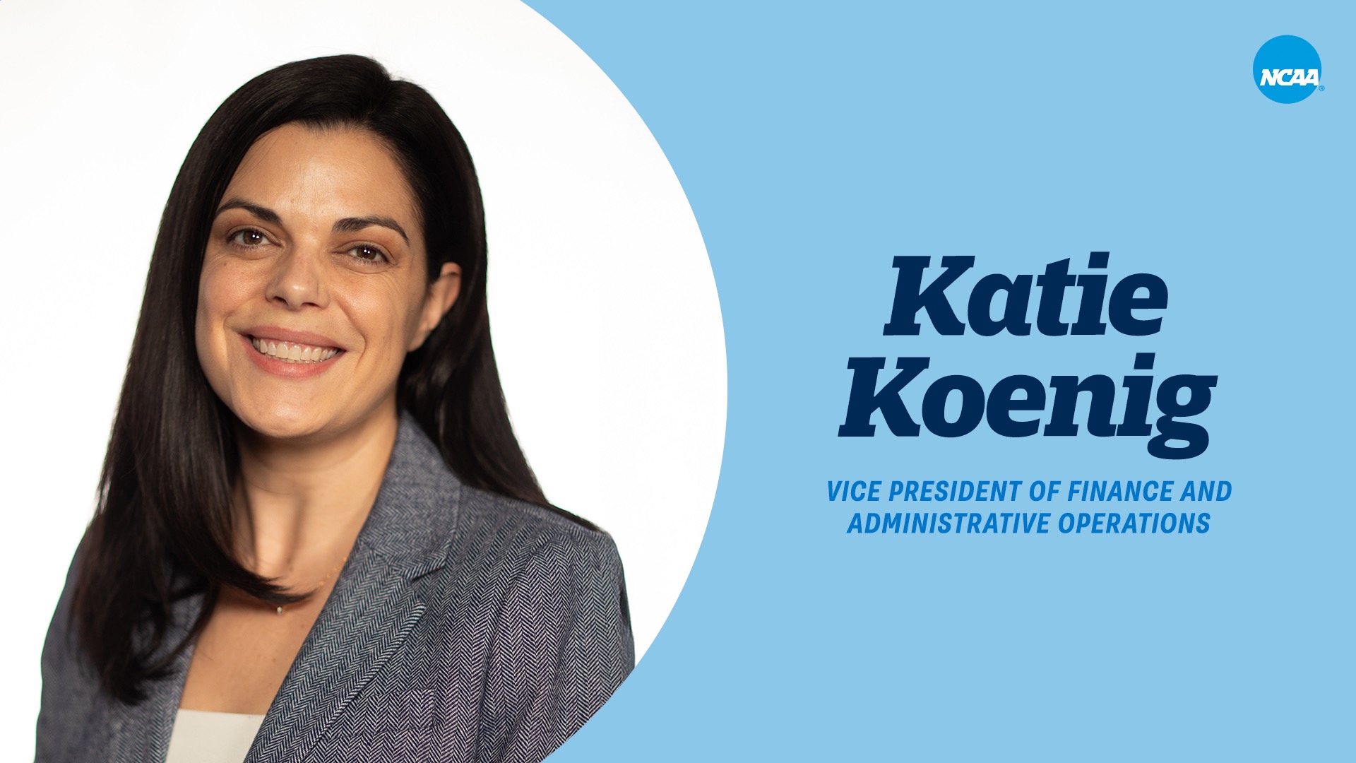Katie Koenig named NCAA’s vice president of finance and administrative operations