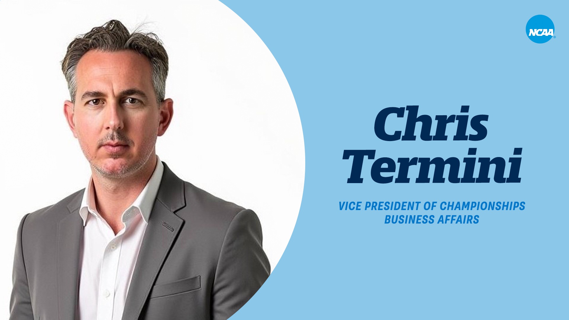 Chris Termini named NCAA vice president of championships business affairs
