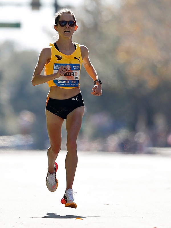O'Keeffe qualified alongside Emily Sisson, the American record holder in the marathon, and Dakotah Lindwurm.