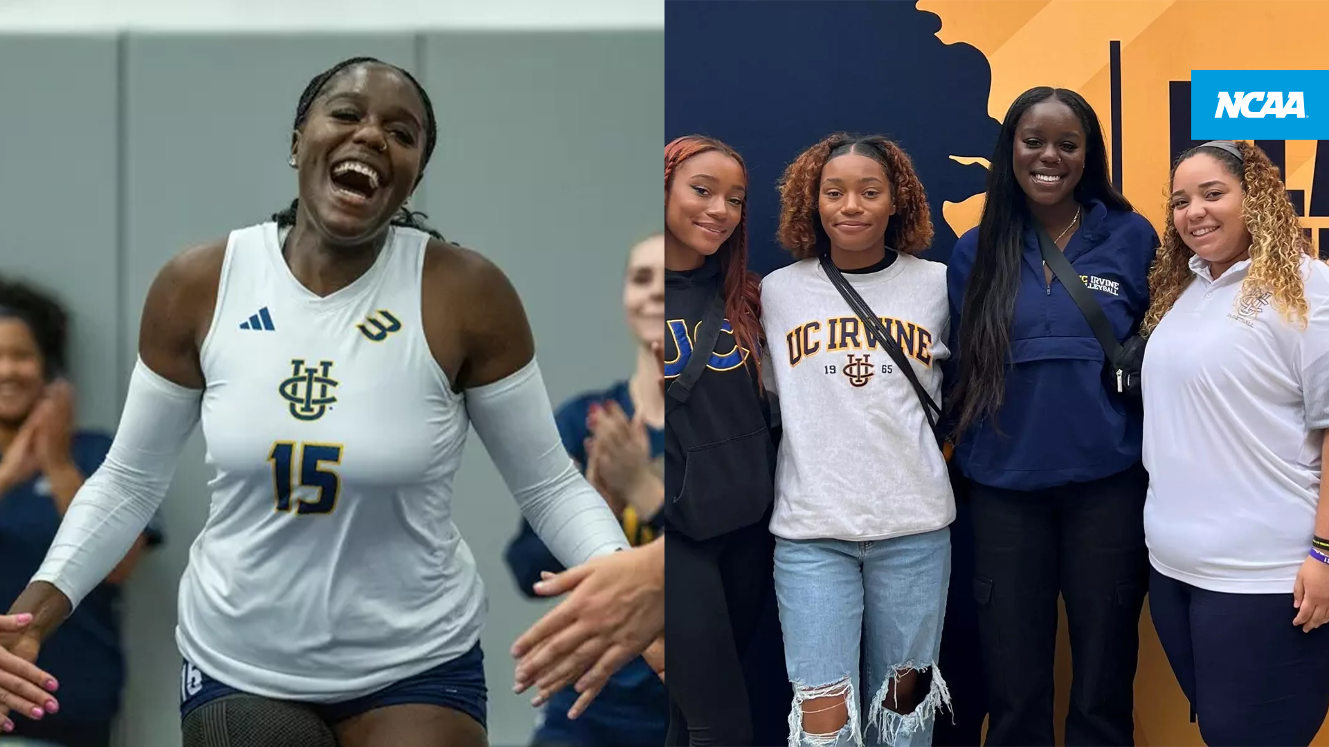How volleyball helped UC Irvine’s Ofure Iselen step into her confidence