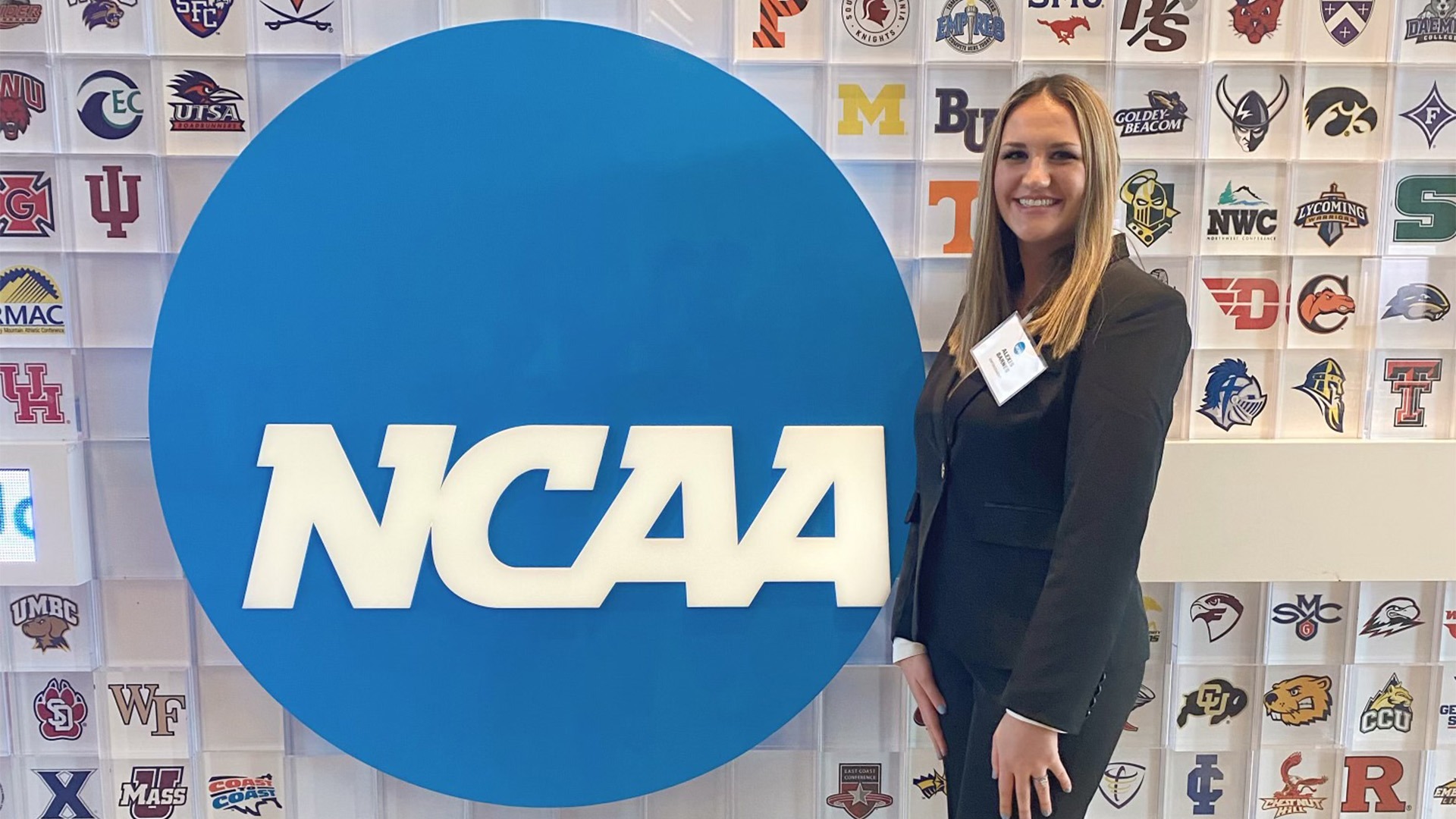 NCAA internship helped make Alexis Barnes’ Big Ten dreams a reality