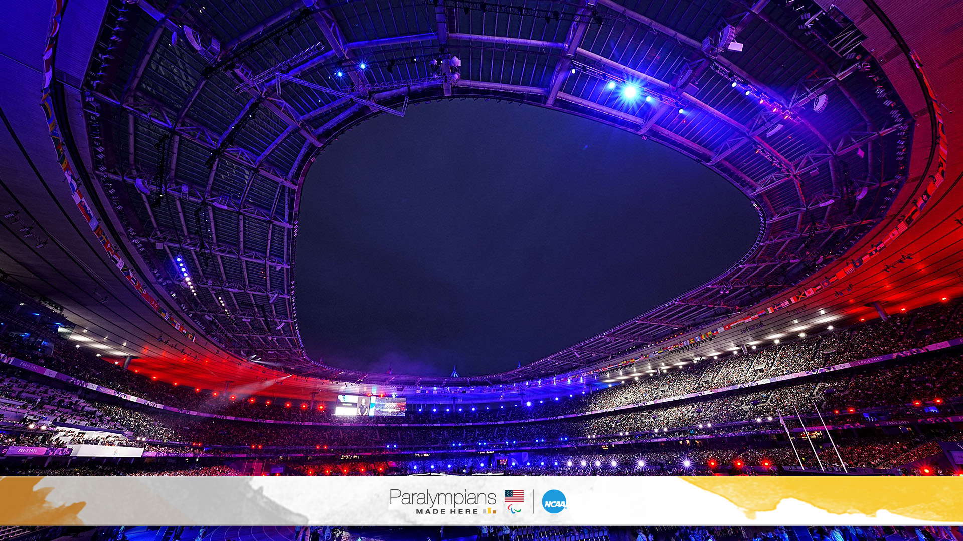 NCAA medal footprint at 2024 Paralympics