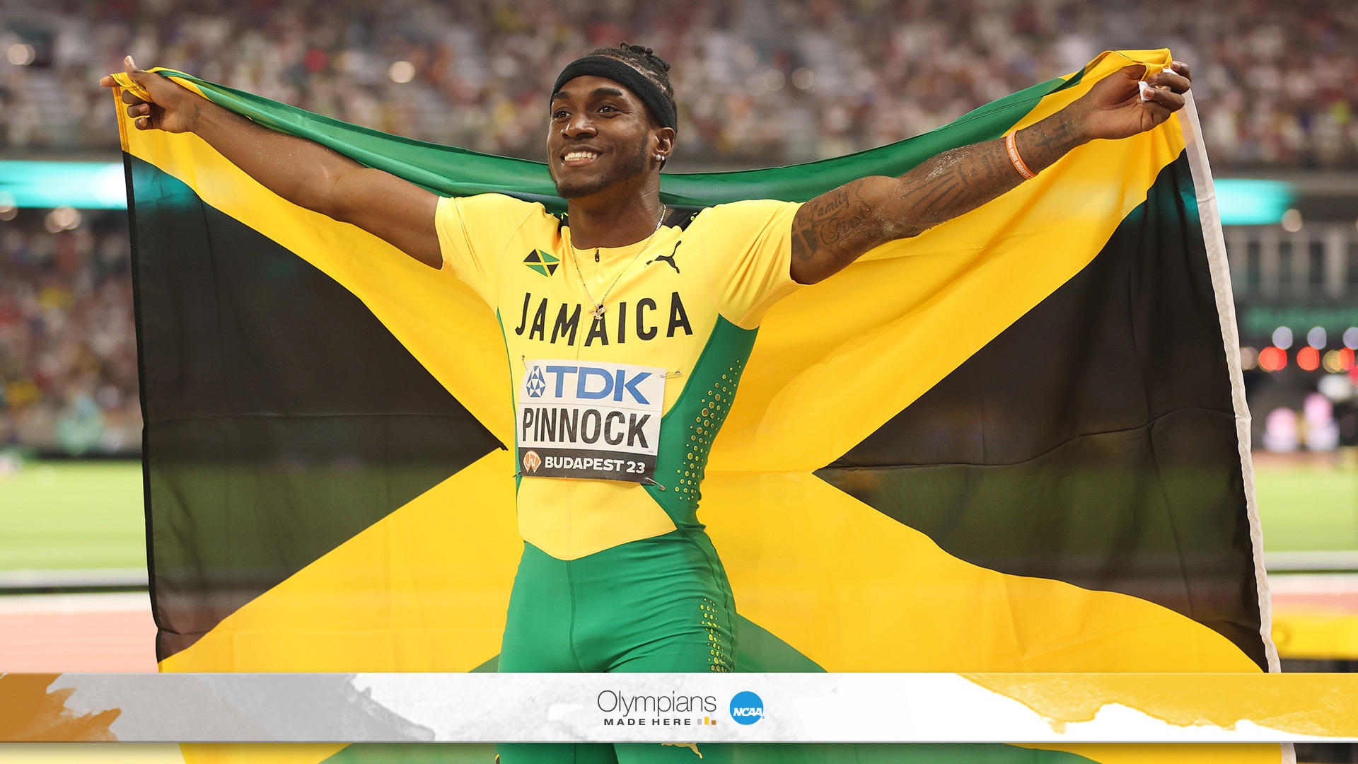 Fatherhood shapes Pinnock’s outlook on life, long jump career