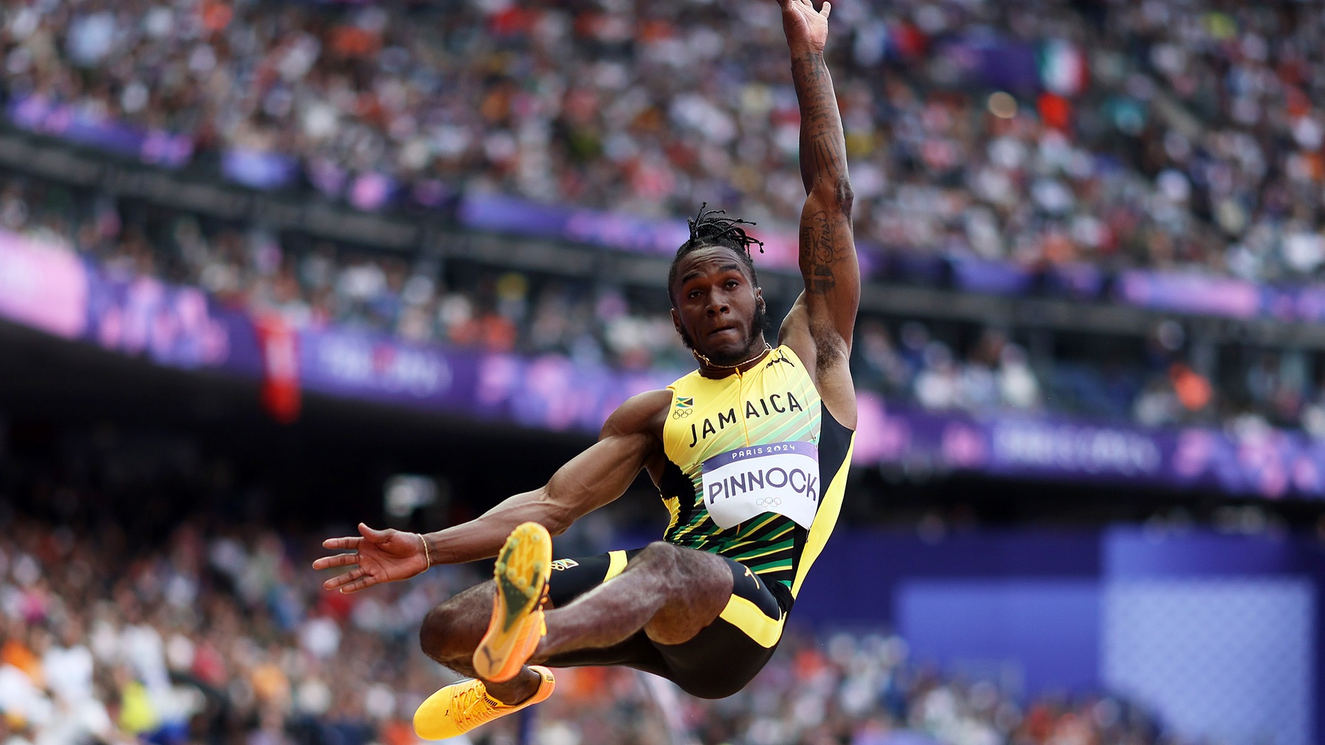 Pinnock will be going for gold in Paris.