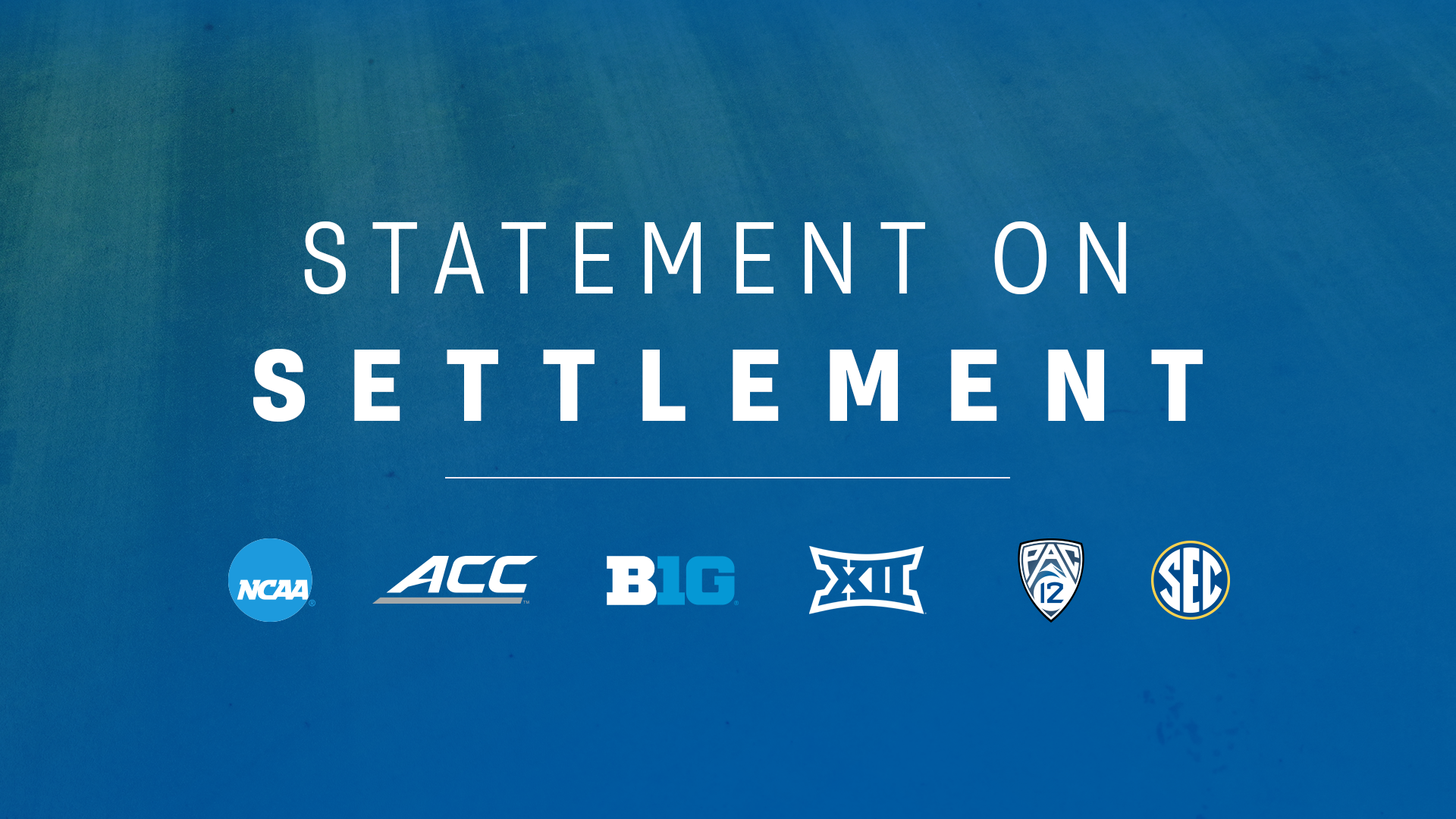 Joint statement on the agreement of settlement terms