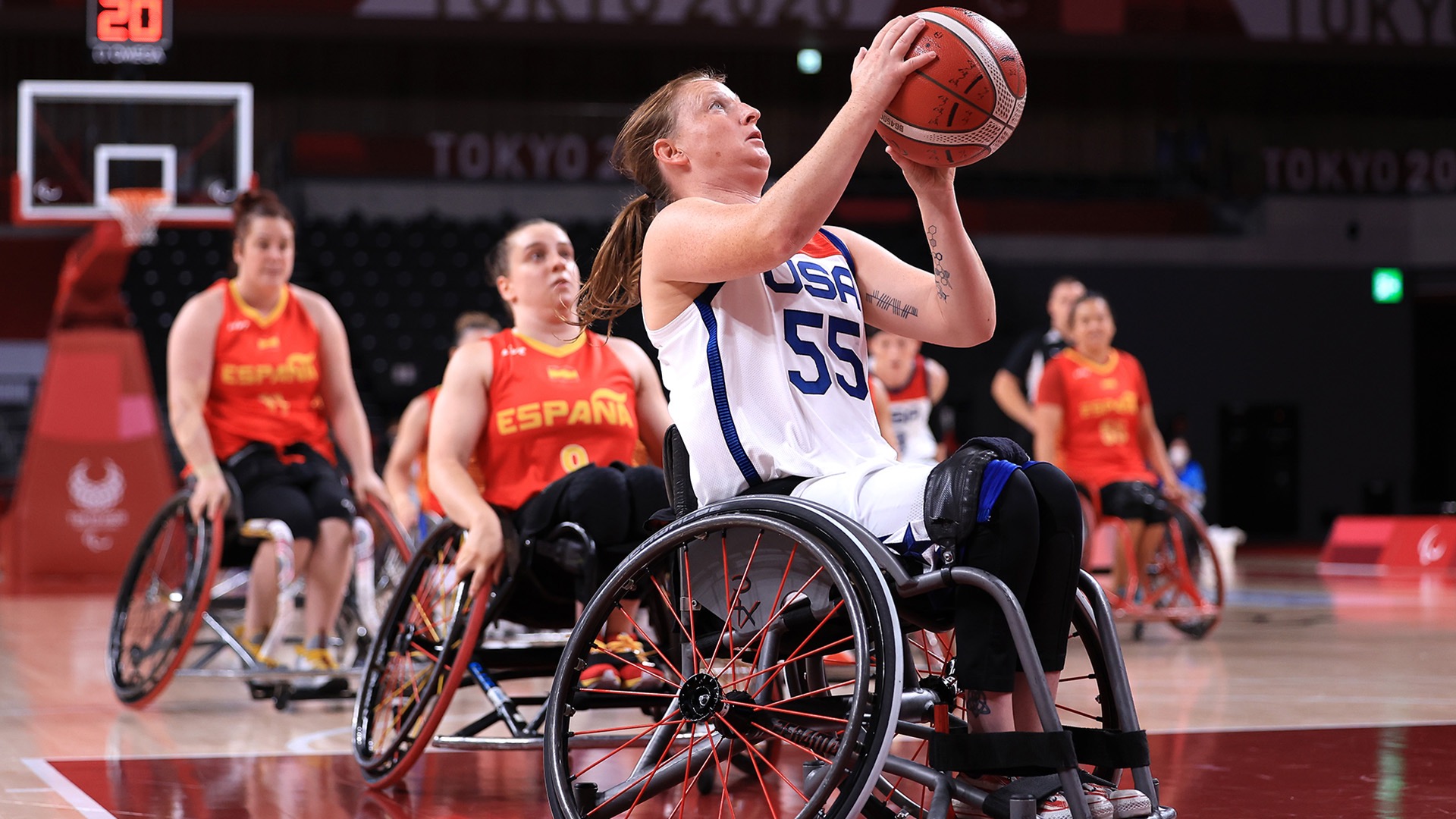 After an injury ended her soccer career, Ryan found new passion and success in wheelchair basketball.