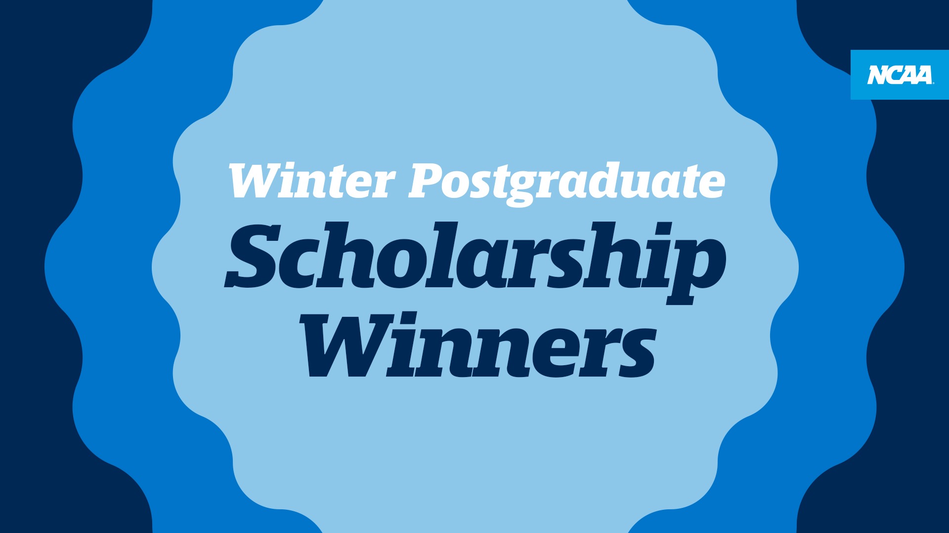 NCAA announces 42 winter awardees for 2024-25 Postgraduate Scholarship program