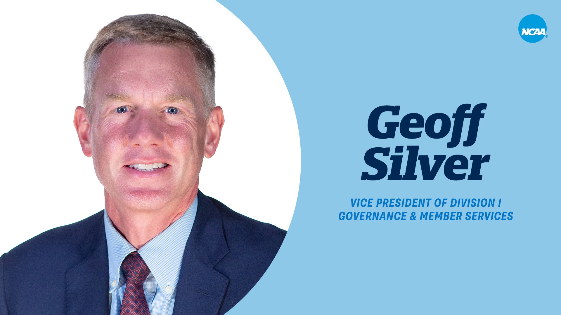 Geoff Silver named vice president of Division I governance and member services