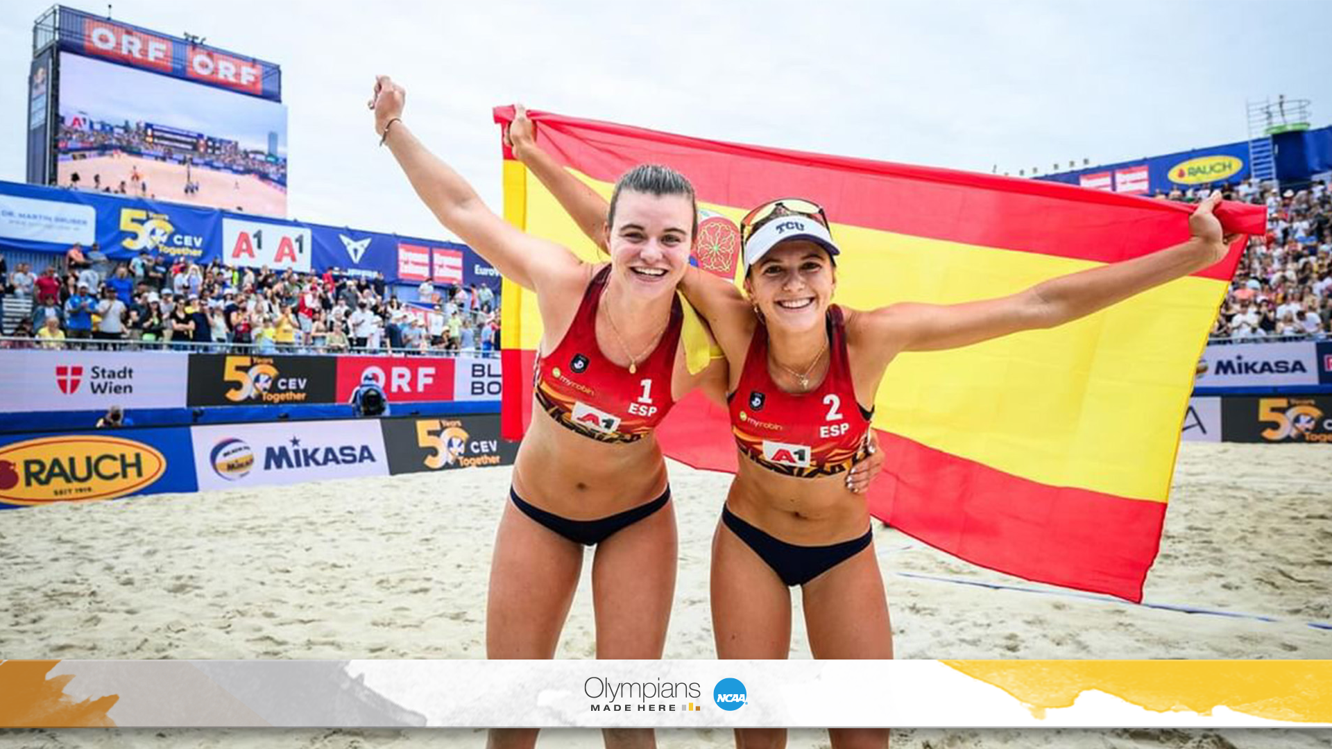 Olympians Daniela Álvarez and Tania Moreno embrace long-term bond on, off court