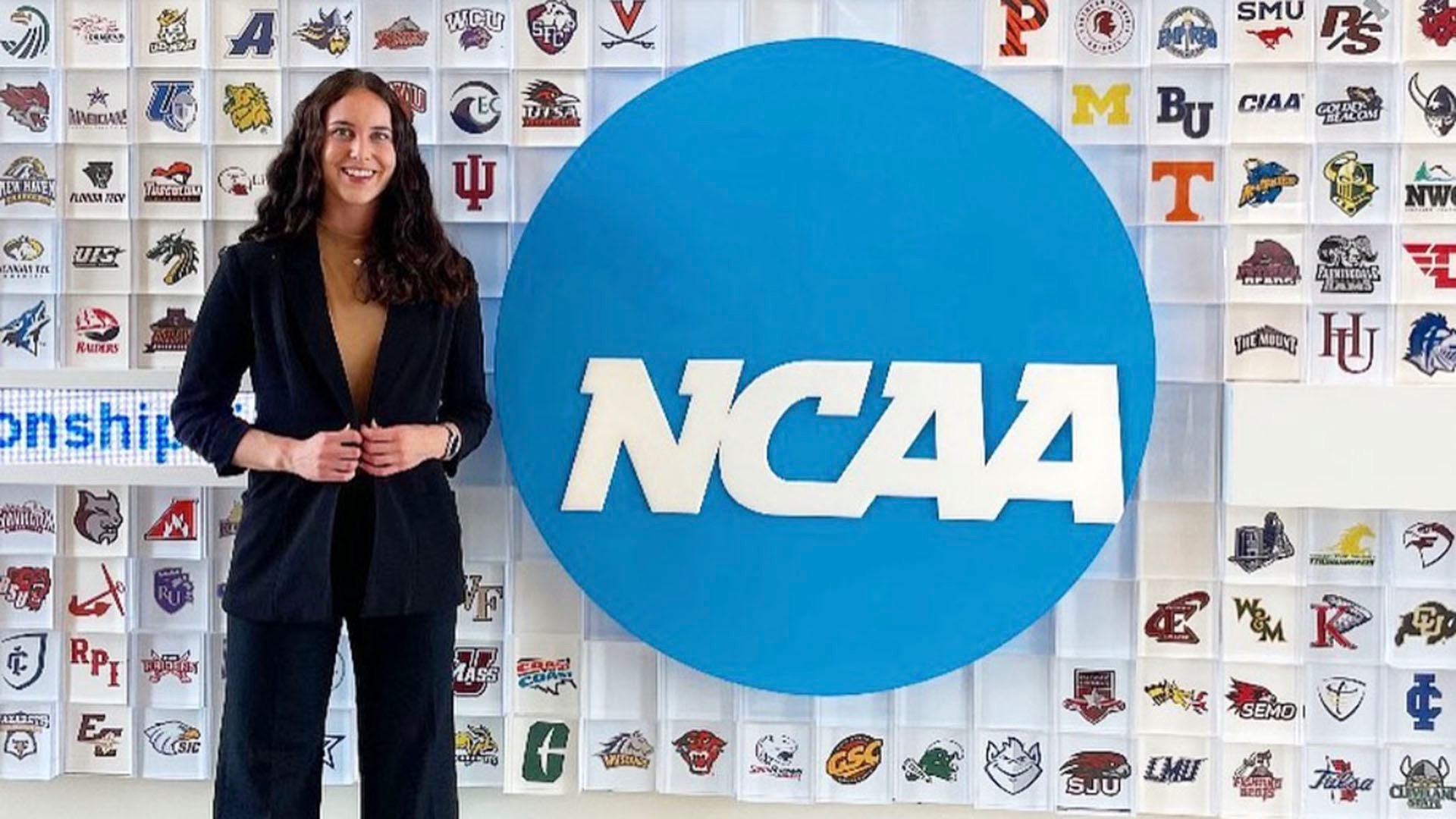 Former postgraduate intern Therese Pitman inspires student-athletes to embrace change