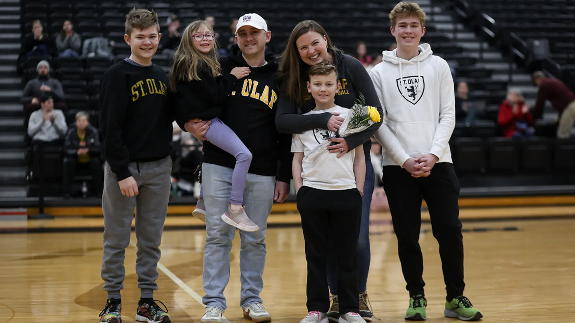 The Engle Family & St. Olaf Basketball: Right Place. Right Time. Right People.