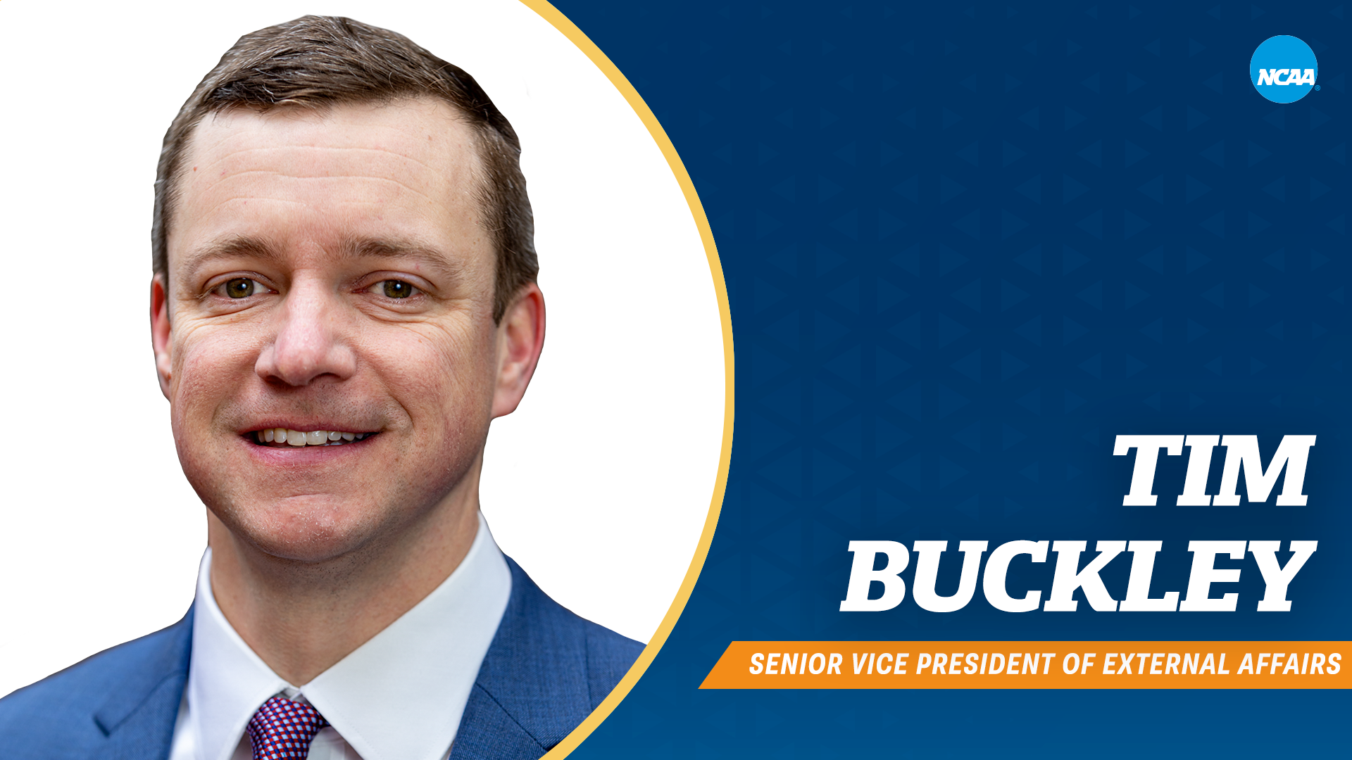 NCAA names Tim Buckley senior vice president of external affairs