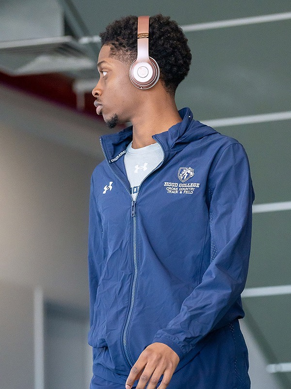 Tyshawn Brownfield understands the rarity of being a Black, gay man in college athletics. The Pittsburgh-Greensburg runner shares his story to show others the possibilities. (Photos courtesy of Tyshawn Brownfield)