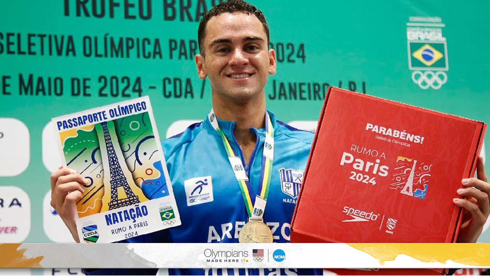 Olympian Nick Albiero embraces purpose both in, out of pool