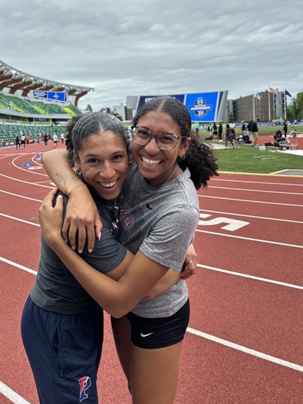 The "Whittasisters" consider themselves best friends, and their relationship has been strengthened through being both student-athletes and Olympians together.