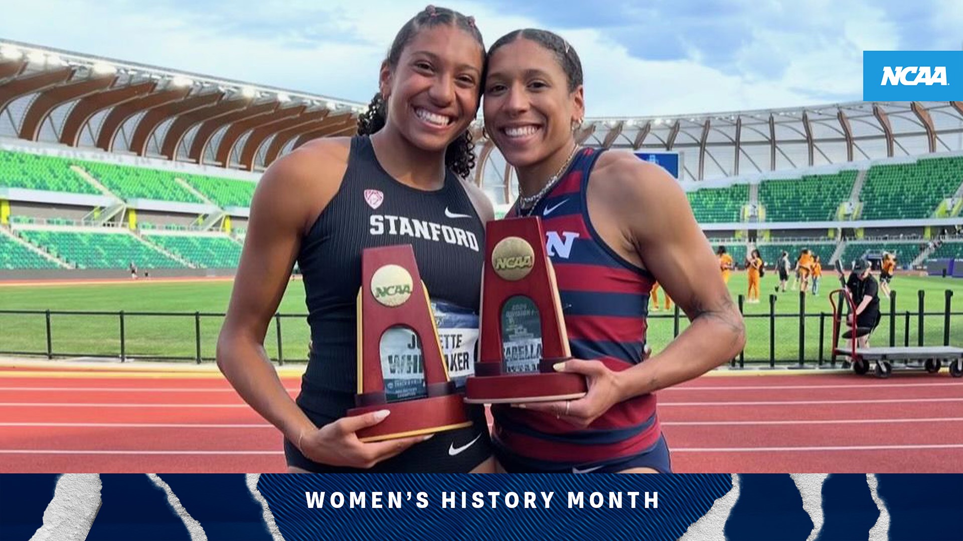 How Bella and Juliette Whittaker supported each other through college track, the Olympics