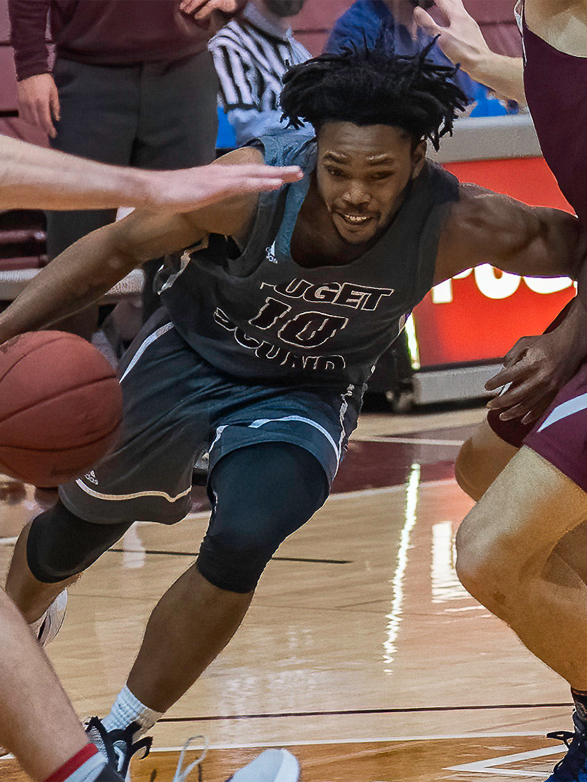 Donovan Wilson, former men's basketball student-athlete at Puget Sound