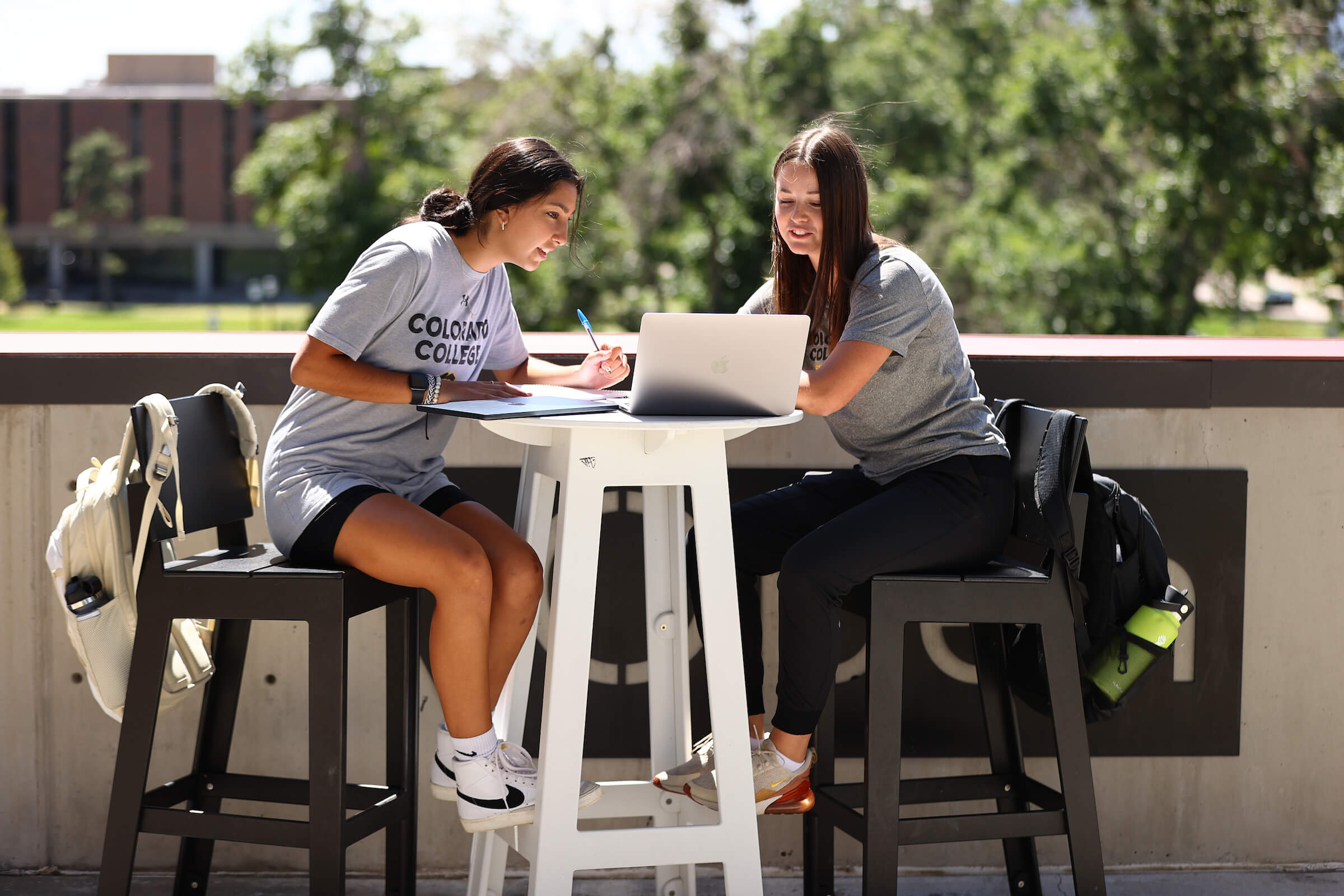 29 AUG 2023: Campus life photography shot for the NCAA at Colorado College in Colorado Springs, CO. Jamie Schwaberow/NCAA Photos