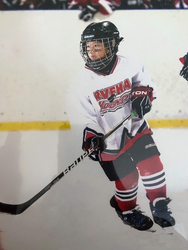 Alyssa Xu (pronounced uh-LEE-suh shoo) fell in love with hockey the first time she put on skates at age 5. (Photos courtesy of Alyssa Xu)