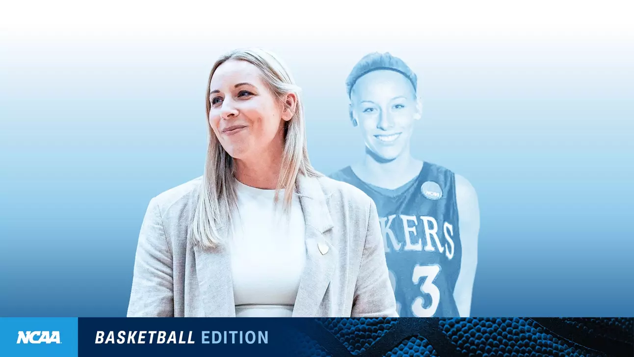 NCAA champion and Grand Valley State alum Erika Wallace became a leader in women’s basketball, athletics administration