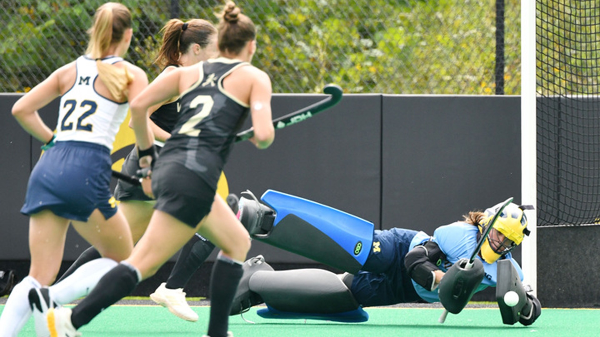 The former goalkeeper still can't feel her left shin or foot, but she found ways to adjust so she could continue playing field hockey.