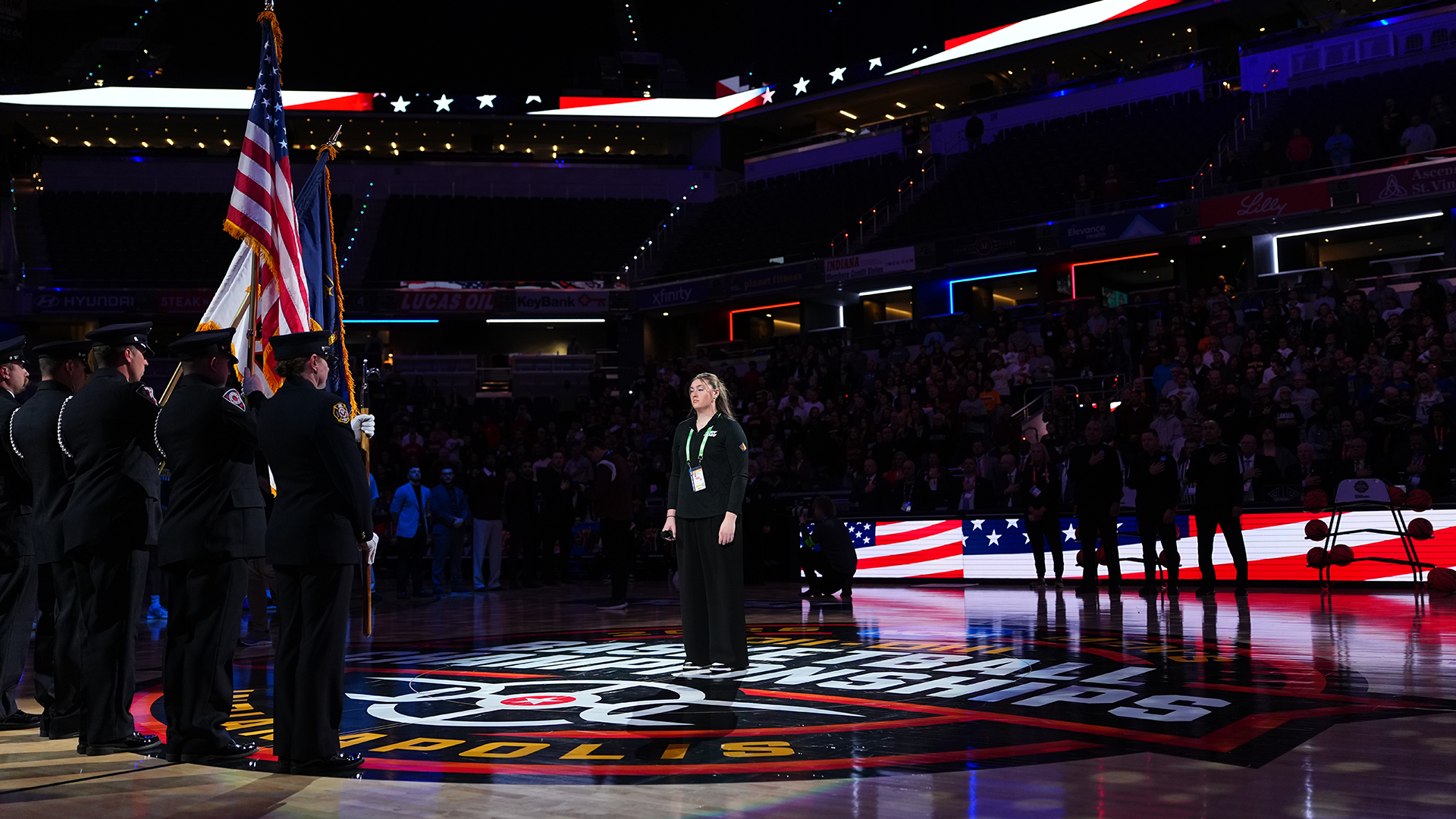 Men's Basketball Division II Championship National Anthem Singer 2026