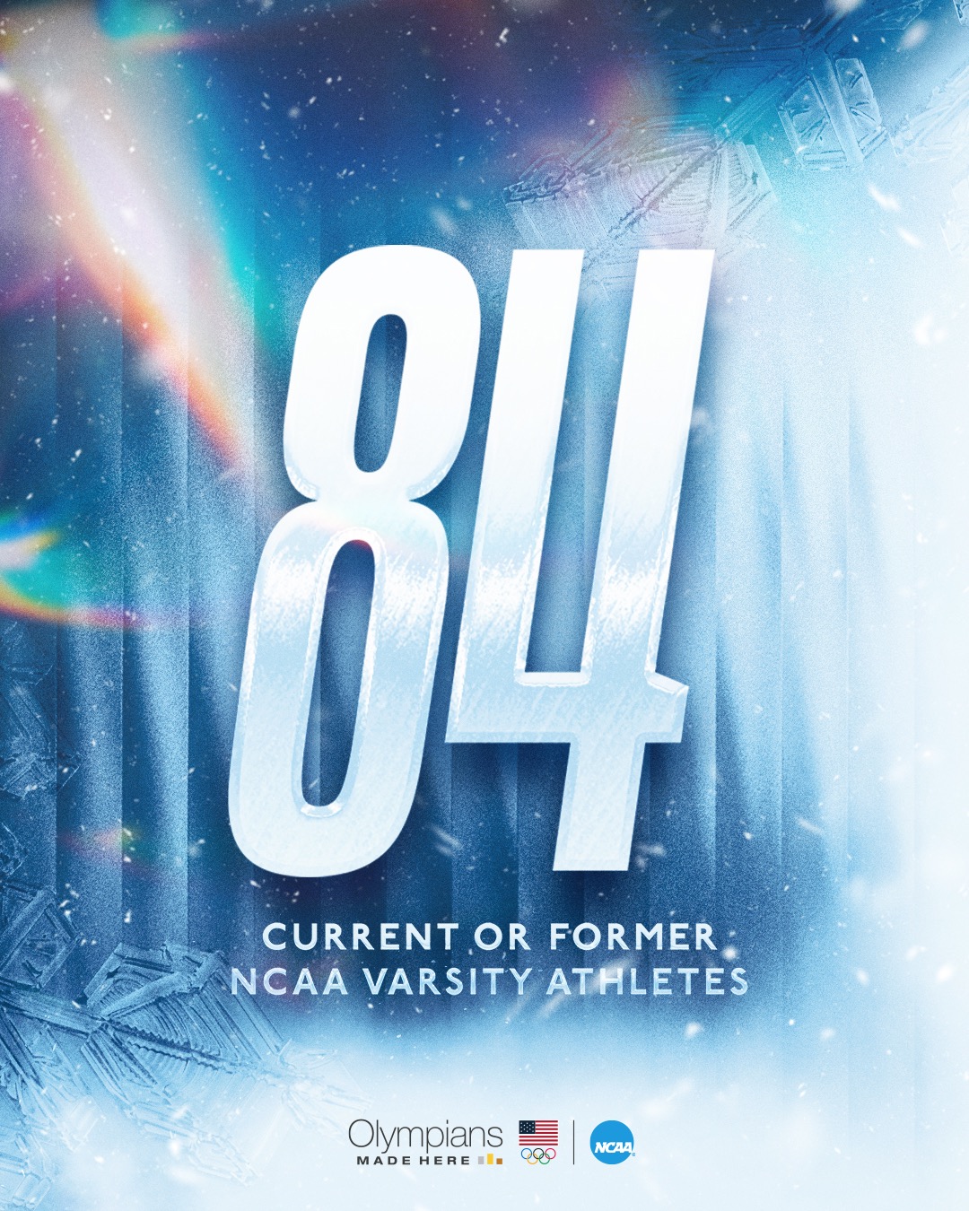 84 NCAA Athletes