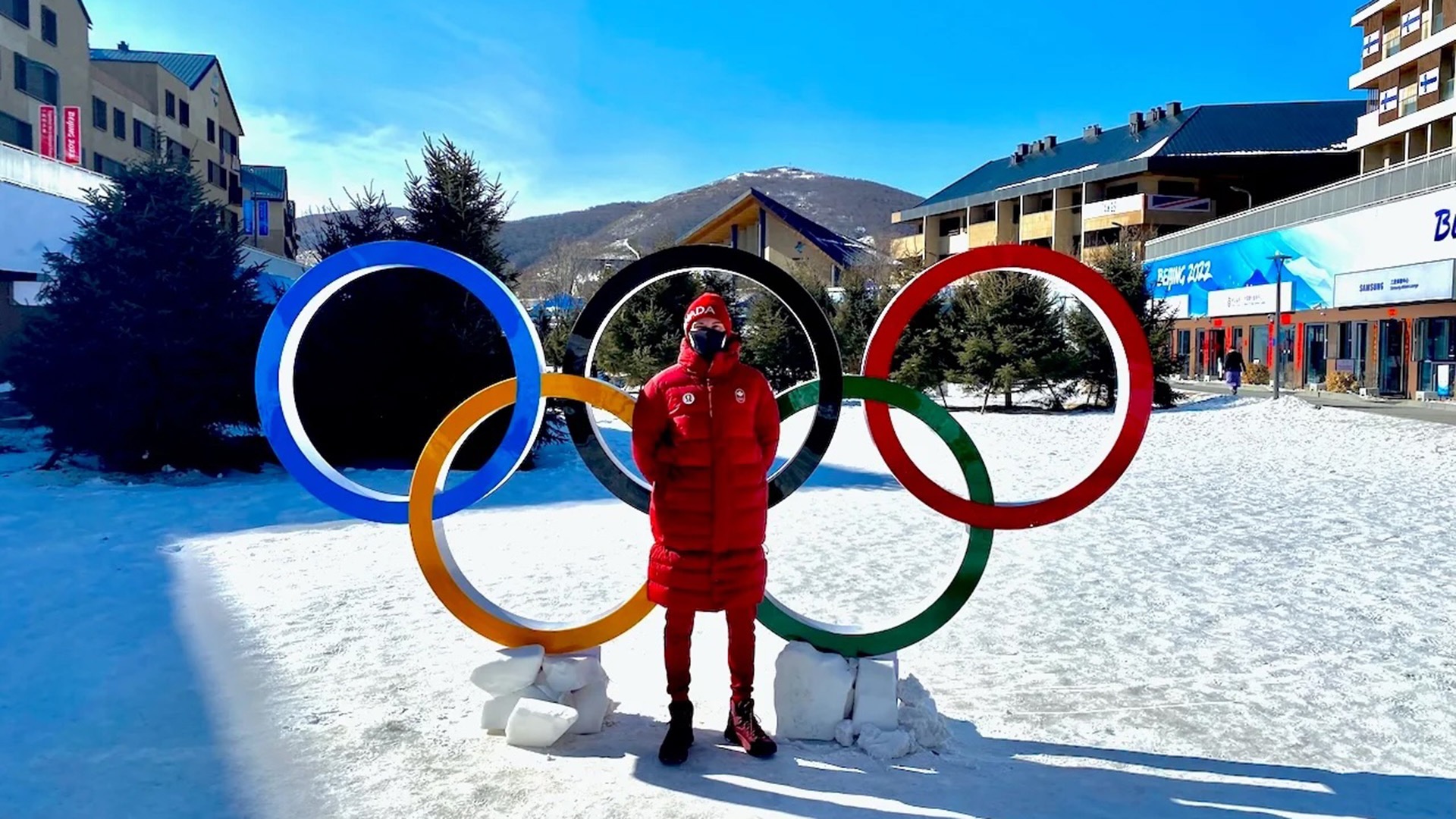 Rémi Drolet made his Olympic debut in Beijing, where he helped Canada to an 11th-place finish in the 4x10-kilometer relay. (Photo courtesy of Remi Drolet)