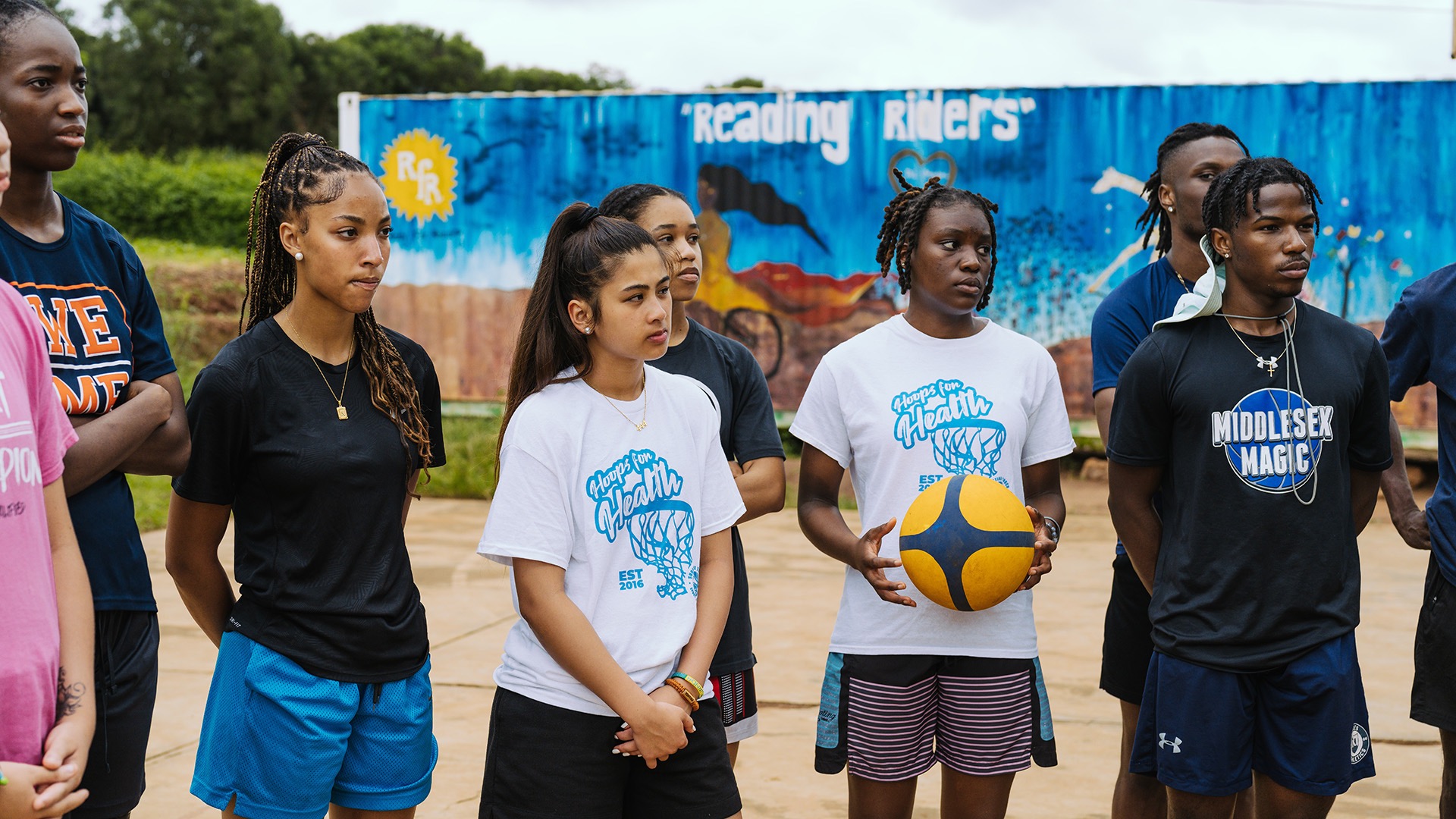 Muhammad and Pham traveled to Rwanda in high school, experiencing Shooting Touch from a global perspective.