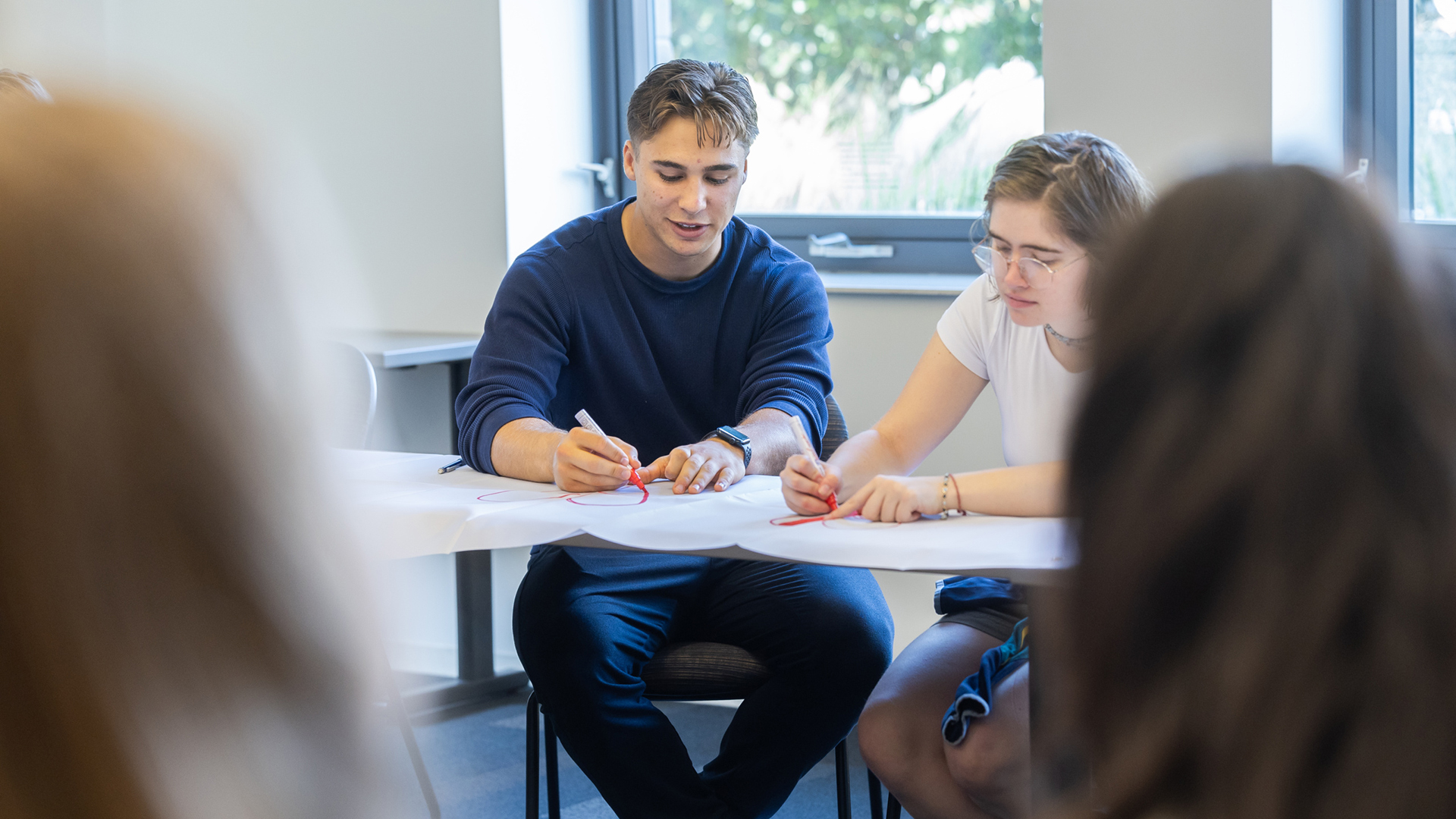 Crawford tutored refugee students in Chicago. He was selected to captain the Allstate National Association of Collegiate Directors of Athletics Good Works Team, which recognizes 20 student-athletes for their leadership, service and community impact.