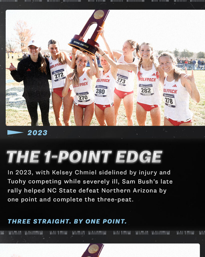 NC State Dynasty Slide 6: 1-point edge